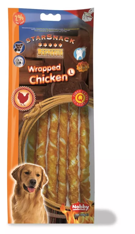 StarSnack Barbecue Wrapped Chicken L